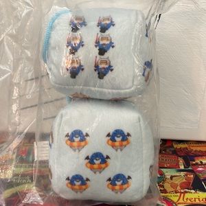 Prinny Fuzzy Dice disgaea Brand New